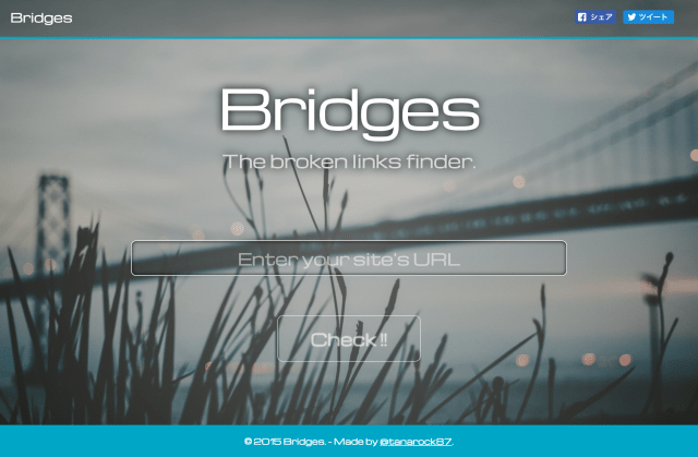 Bridges - The broken links finder.